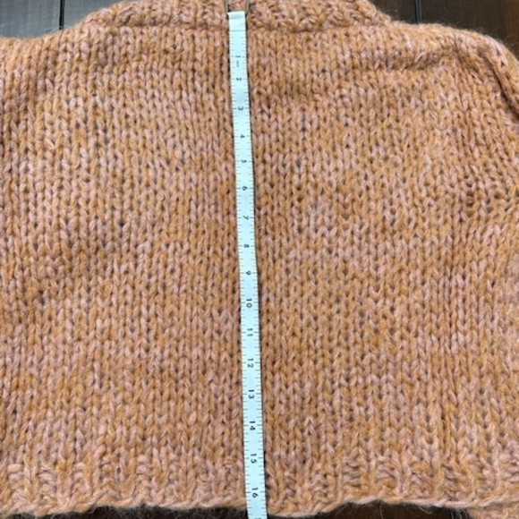 ALPACA OPEN CARDIGAN SWEATER - size S - Picture 10 of 12